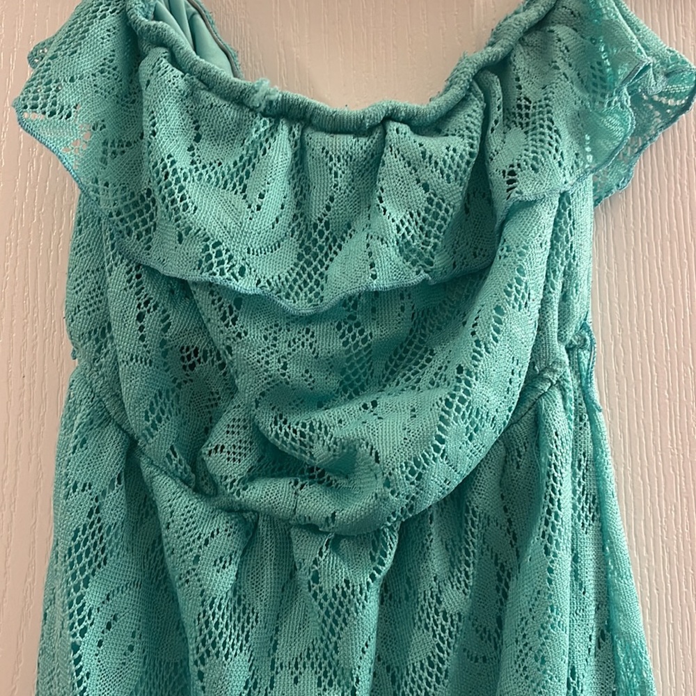 Turquoise Strapless - Picture 2 of 2
